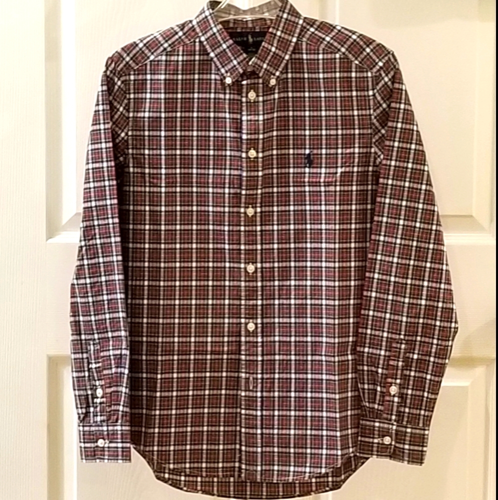 3/$12. Ralph Lauren sz14-16 Button Down Shirt.